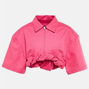 JACQUEMUS La Chemise Silpa cotton shirt 36